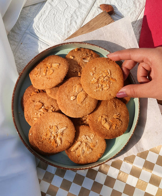 Wheat Almond Cookies (200 Grams)