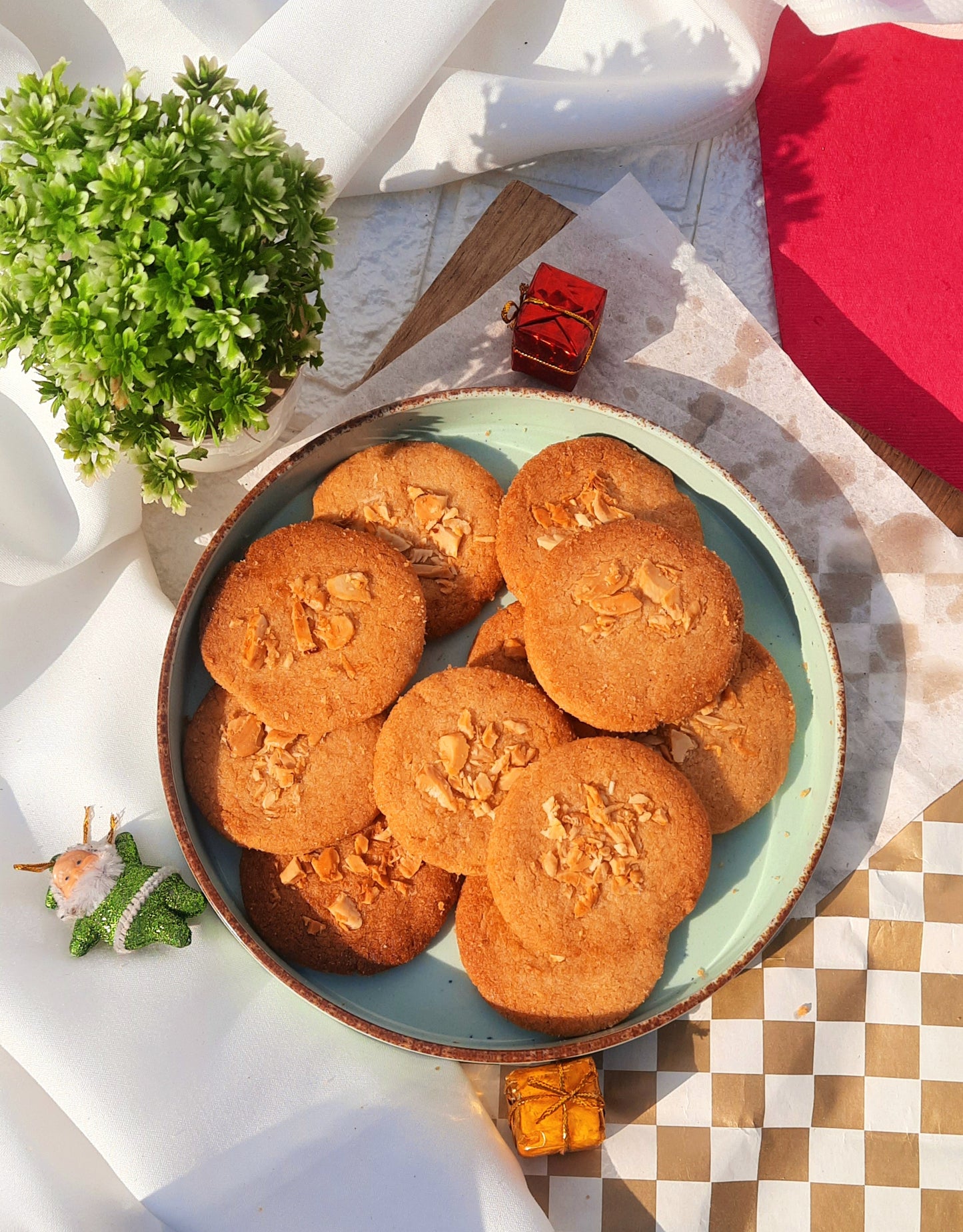 Wheat Almond Cookies (200 Grams)